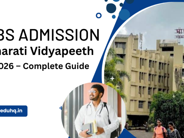 MBBS Admission in Bharati Vidyapeeth 2026: Complete Guide to Eligibility, Fees, Cutoff & Admission Process