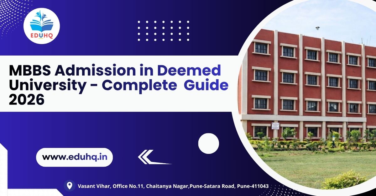 MBBS Admission in Deemed University
